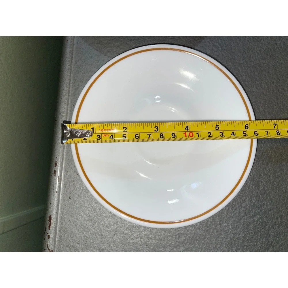 Corelle Indian Summer Tea Cup and Saucer Set of 6 Vintage Corning Vitrelle USA